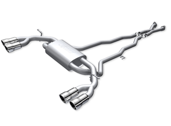 S-Type Cat-Back Exhaust System <br> 10-16 Hyundai Genesis Coupe 3.8L V6
