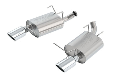 S-Type Axle-Back Exhaust System <br> 11-14 Ford Mustang 3.7L V6