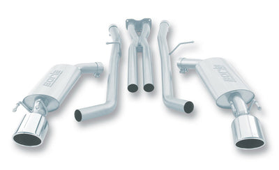 S-Type Classic Cat-Back Exhaust System <br> 05-06 Pontiac GTO 6L V8