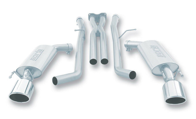 S-Type Classic Cat-Back Exhaust System <br> 05-06 Pontiac GTO 6L V8