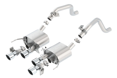 S-Type Axle-Back Exhaust System <br> 15-19 Chevy Corvette Z06 17-19 Grand Sport