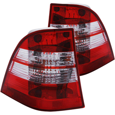 Chrome Taillights <br> 98-05 Mercedes Benz M Class W163