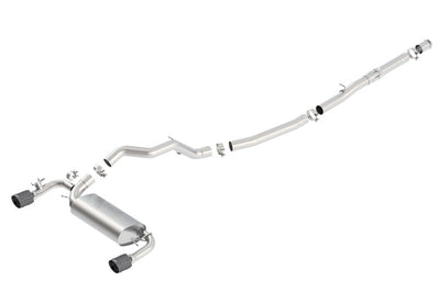 ATAK Cat-Back Exhaust System <br> 16-18 Ford Focus RS With Sound Suppressing Valve