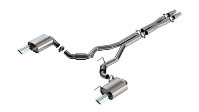 S-Type Cat-Back Exhaust System <br> 2024 Ford Mustang GT Coupe Without Active Exhaust
