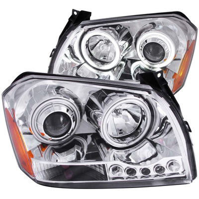 Chrome Projector Headlights <br> 05-07 Dodge Magnum