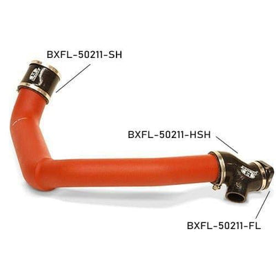 Black Charge Pipe Kit Flange, Hardware, Hoses<br> 15-21 Subaru WRX