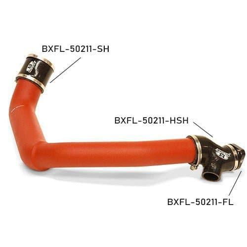Black Charge Pipe Kit Flange, Hardware, Hoses<br> 15-21 Subaru WRX
