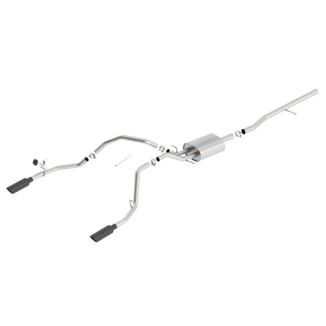 Touring Cat-Back Exhaust System <br> 2014-2019 Chevrolet Silverado 1500