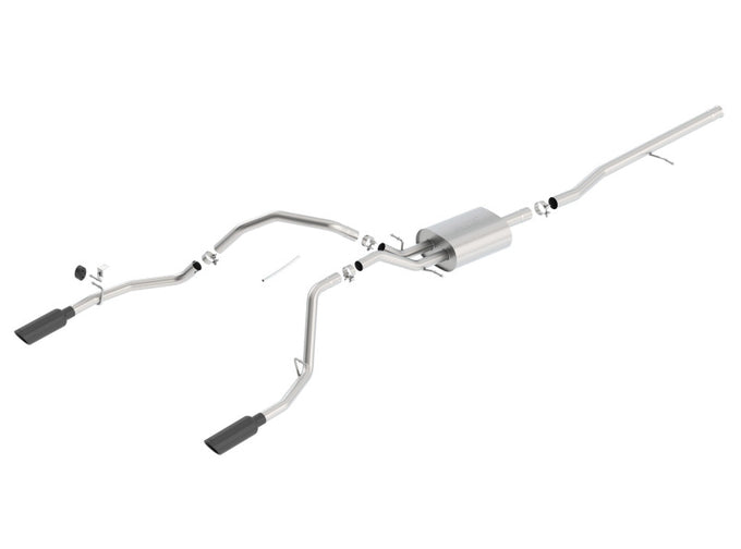 Touring Cat-Back Exhaust System <br> 2014-2019 Chevrolet Silverado 1500