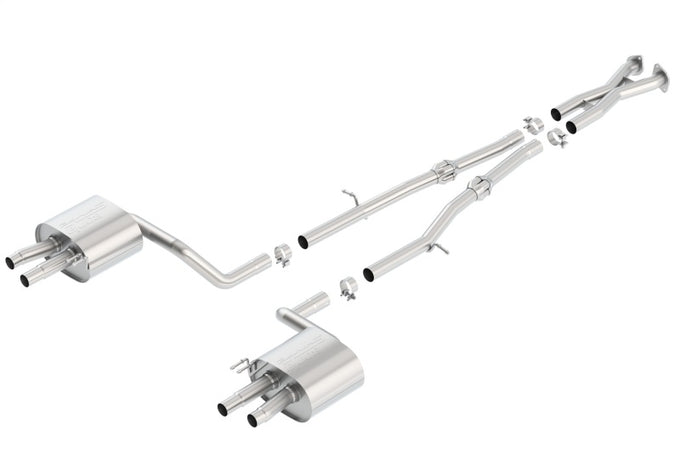 S-Type Cat-Back Exhaust System <br> 18-21 Kia Stinger 3.3L V6