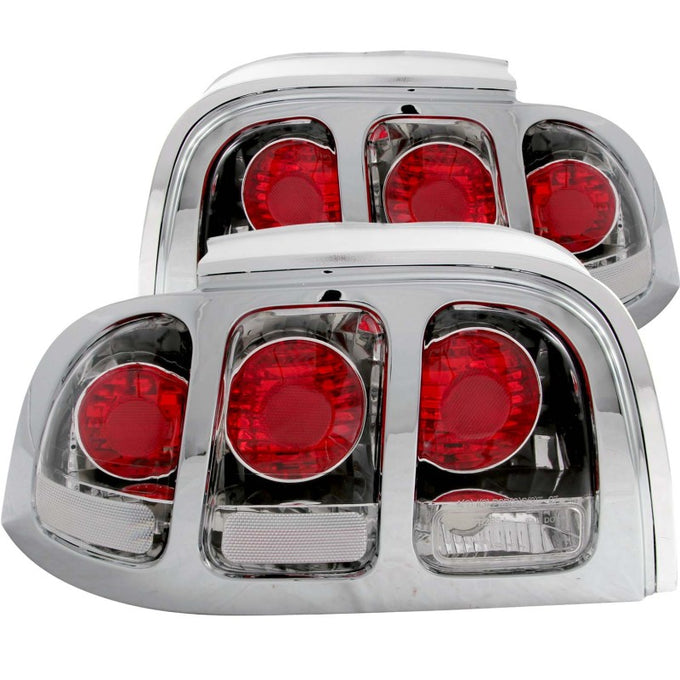 Chrome Taillights <br> 94-98 Ford Mustang