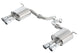 S-Type Axle-Back Exhaust System <br> 17-19 Ford Fusion Sport 2.7L V6