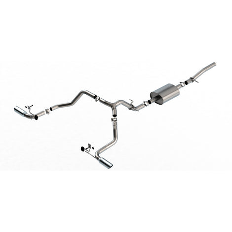 S-Type Cat-Back Exhaust System <br> 19-24 Chevrolet Silverado GMC Sierra 1500