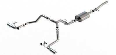 S-Type Cat-Back Exhaust System <br> 19-24 Chevrolet Silverado GMC Sierra 1500