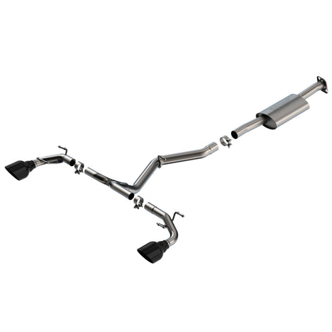 S-Type Cat-Back Exhaust System <br> 22-24 Subaru BRZ Toyota GR86 2.4L H4