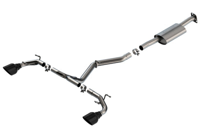 S-Type Cat-Back Exhaust System <br> 22-24 Subaru BRZ Toyota GR86 2.4L H4