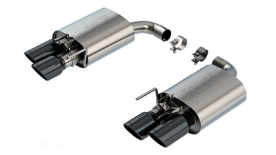 S-Type Axle-Back Exhaust System <br> 2024 Ford Mustang GT Without Active Exhaust