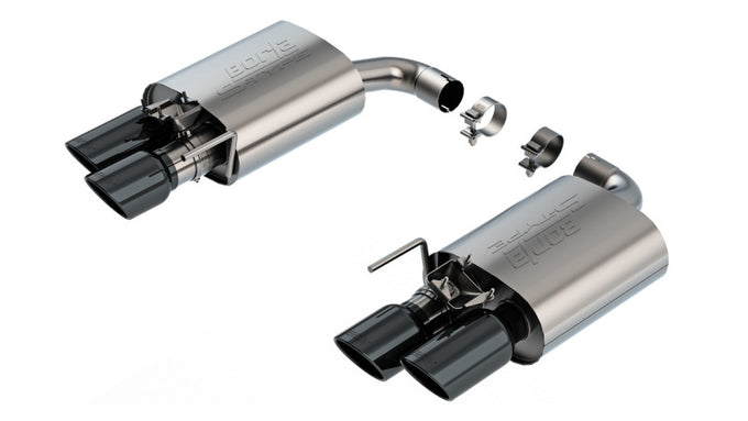S-Type Axle-Back Exhaust System <br> 2024 Ford Mustang GT Without Active Exhaust