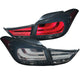 4pc Smoke LED Taillights <br> 11-13 Hyundai Elantra