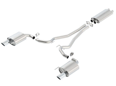 Touring Cat-Back Exhaust System <br> 15-17 Ford Mustang 5L V8