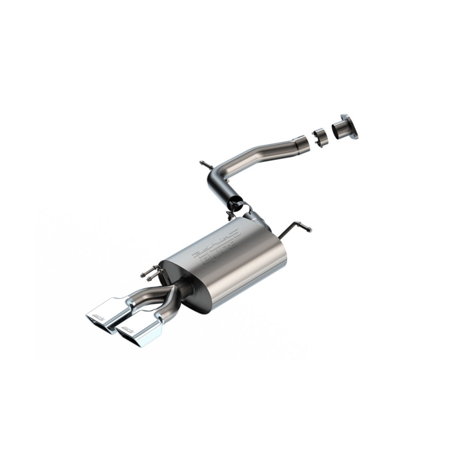 S-Type Axle-Back Exhaust System <br> 20-22 Kia Telluride 3.8L V6