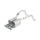Touring Axle-Back Exhaust System <br> 06-07 Chevy Corvette Base 6L V8 2008 6.2L