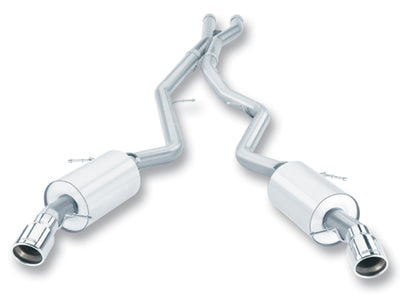 S-Type Cat-Back Exhaust System <br> 07-10 BMW 335i 3L 07-08 BMW 335xi 3L L6