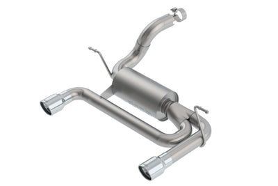S-Type Axle-Back Exhaust System <br> 18-23 Jeep Wrangler 3.6L