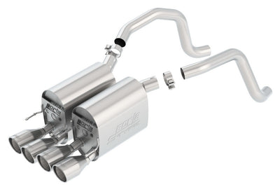 S-Type ll Axle-Back Exhaust System <br> 06-07 Chevy Corvette Base 6L V8 2008 6.2L