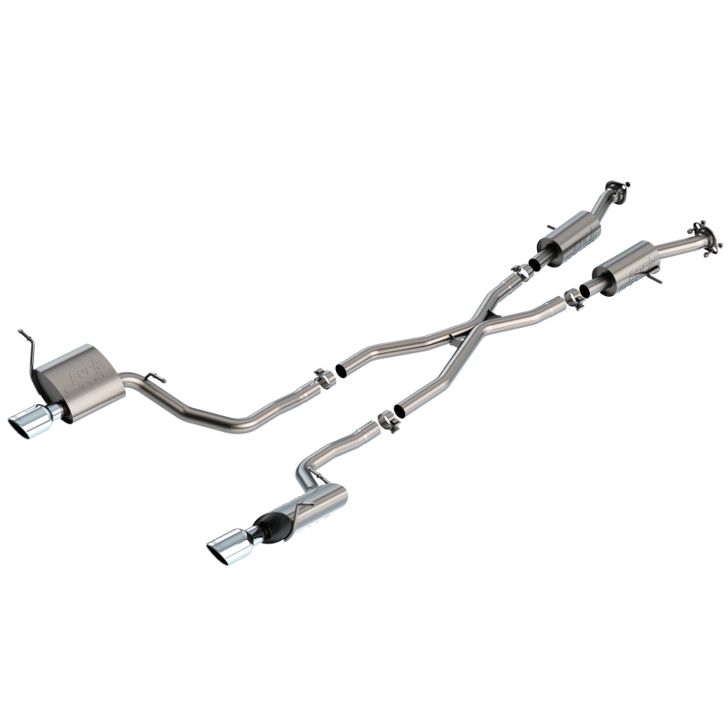 S-Type Cat-Back Exhaust System <br> 14-21 Jeep Grand Cherokee 3.6L V6