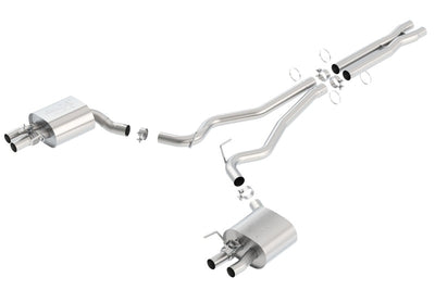 ATAK Cat-Back Exhaust System <br> 15-20 Ford Mustang 5.2L V8 Coupe