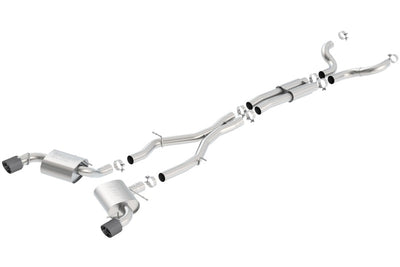 S-Type Cat-Back Exhaust System <br> 16-23 Chevy Camaro SS 6.2L V8