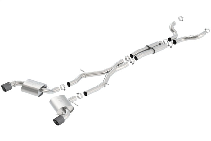S-Type Cat-Back Exhaust System <br> 16-23 Chevy Camaro SS 6.2L V8