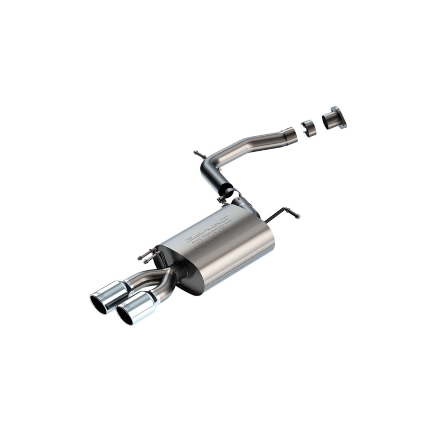 S-Type Axle-Back Exhaust System <br> 20-22 Hyundai Palisade 3.8L V6 4-Door