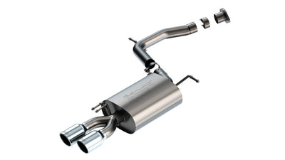 S-Type Axle-Back Exhaust System <br> 20-22 Hyundai Palisade 3.8L V6 4-Door