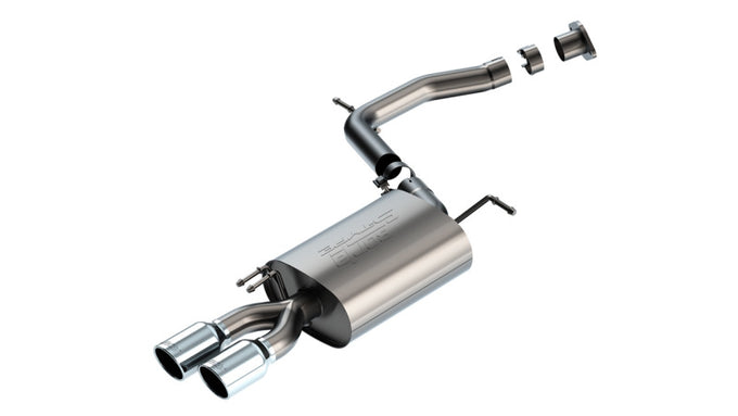 S-Type Axle-Back Exhaust System <br> 20-22 Hyundai Palisade 3.8L V6 4-Door