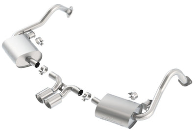 S-Type Cat-Back Exhaust System <br> 2013-2016 Porsche Cayman