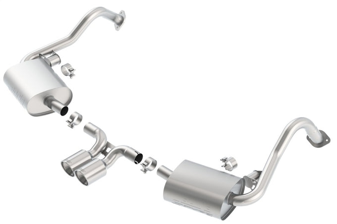 S-Type Cat-Back Exhaust System <br> 2013-2016 Porsche Cayman