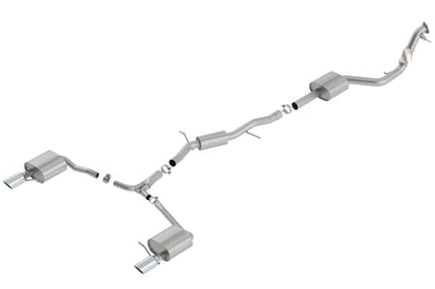 ATAK Cat-Back Exhaust System <br> 17-19 Audi A4 allroad 2L L4
