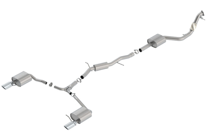 ATAK Cat-Back Exhaust System <br> 17-19 Audi A4 allroad 2L L4