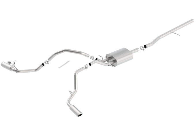 Touring Cat-Back Exhaust System <br> 2014-2019 Chevrolet Silverado GMC Sierra 1500