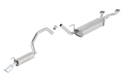 Touring Cat-Back Exhaust System <br> 98-07 Lexus LX470/ Toyota Land Cruiser 4.7L 4WD