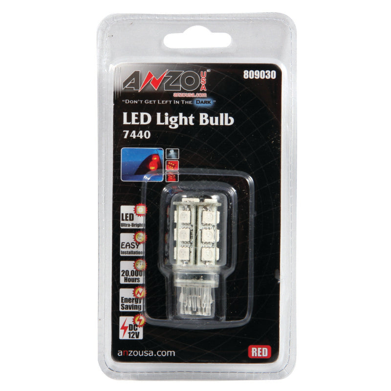 LED Bulbs 7443/7440 Red<br> Universal