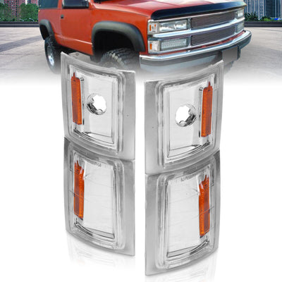 Corner Lights Amber Reflector<br> 94-98 Chevy Blazer, C/K1500 2500 3500
