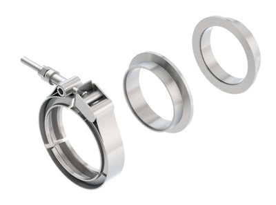 2.5 in. Stainless Steel 3pc V-Band Clamp <br> Universal Fit