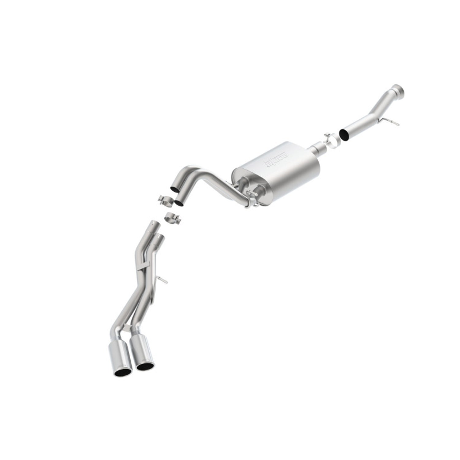 S-Type Cat-Back Exhaust System <br> 15-20 Cadillac Escalade 6.2L V8