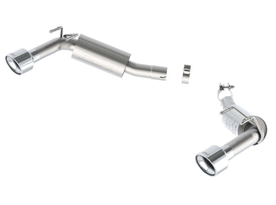 S-Type Axle-Back Exhaust System <br> 14-15 Chevy Camaro SS 6.2L V8