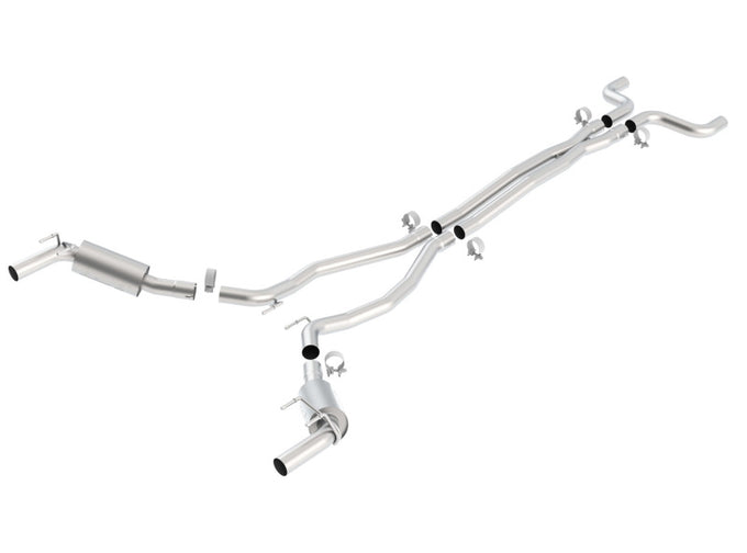 S-Type Cat-Back Exhaust System <br> 10-13 Chevy Camaro SS 6.2L V8