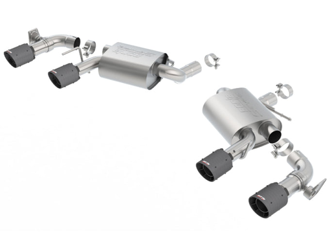 S-Type Axle-Back Exhaust System <br> 16-23 Chevy Camaro SS 6.2L V8