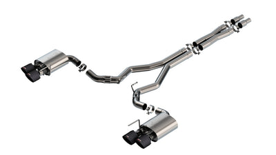 ATAK Cat-Back Exhaust System <br> 2024 Ford Mustang Dark Horse With Active Exhaust